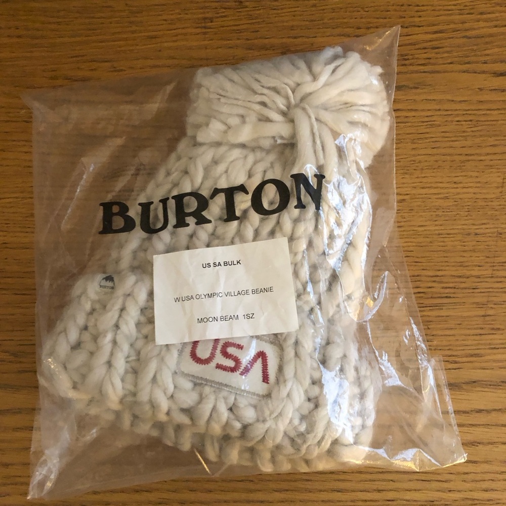Authentic Burton 2018 TEAM USA Olympic Village Beanie